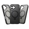 CROWNYX Magnetic Stand Case for iPhone 16 Plus, Shockproof Slim Hybrid TPU Cover with Grip &amp; Ring, Matte   Aegis GripStand Pro Case