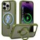 CROWNYX Magnetic Stand Case for iPhone 14 Pro Max, Shockproof Slim Hybrid TPU Cover with Grip &amp; Ring   Aegis GripStand Pro Case