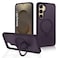 CROWNYX Magnetic Stand Case for Samsung Galaxy S25 Plus, Shockproof Slim Hybrid TPU Cover with Grip Ring   Aegis GripStand Pro Case