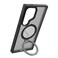 CROWNYX Magnetic Stand Case for Samsung Galaxy S24 Ultra, Shockproof Slim Hybrid TPU Cover with Grip Ring   Aegis GripStand Pro Case