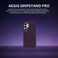 CROWNYX Magnetic Stand Case for Samsung Galaxy S26 Shockproof Slim Hybrid TPU Cover with Grip Ring, 6.3 Inch   Aegis GripStand Pro Case