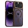 CROWNYX Magnetic Clear Convertible Case for iPhone 14 Pro Max   Matte TPU Bumper with Frosted Transparent PC Back   Camera Lens Protection   Shockproof Slim Cover   Wireless Charging Compatible (Gold)