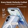 CROWNYX Hybrid PureClear cover for iPhone 16 Plus Compatible with Magsafe, Magnetic Case, Military-Grad Drop Protuction Wear Resistant Anti Scratch Fingerprint Clear