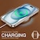 CROWNYX Clear Magnetic Case for iPhone 15 Bumper Cover Compatible with Wireless Charging, Military-Grad Drop &amp; Camera Protection   Anti Scratch and Crystal Clear