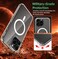CROWNYX Clear Magnetic Case for iPhone 14 Pro Max Bumper Cover Compatible with Wireless Charging, Military-Grad Drop &amp; Camera Protection   Anti Scratch and Crystal Clear