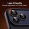 CROWNYX Camera 3D Individual Lens Protector for iPhone 16 Pro/16 Pro Max 9H Tempered Glass, Anti Scratch, Anti-Oil, Anti-Shock, Dirt-Resistance bubble free, HD Night Shots Clear Image, Pack-1