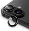 CROWNYX Camera 3D Individual Lens Protector for iPhone 16/16 Plus 9H Tempered Glass, Anti Scratch, Anti-Oil, Anti-Shock, Dirt-Resistance bubble free, HD Night Shots Clear Image, Pack-1