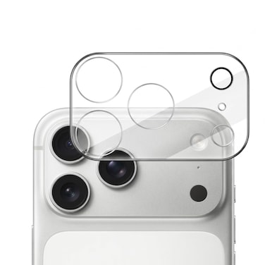 CROWNYX Camera Lens Protector Film for iPhone 17 Pro Max, 9H Tempered Glass Camera Protector, HD Clear Anti-Scratch Lens Guard, Bubble-Free, Case Friendly, Easy Installation Kit (Clear)