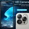 CROWNYX Camera Lens Protector Film for iPhone 16 Pro / 16 Pro Max, 9H Tempered Glass Camera Protector, HD Clear Anti-Scratch Lens Guard, Bubble-Free, Case Friendly, Easy Installation Kit (Clear)