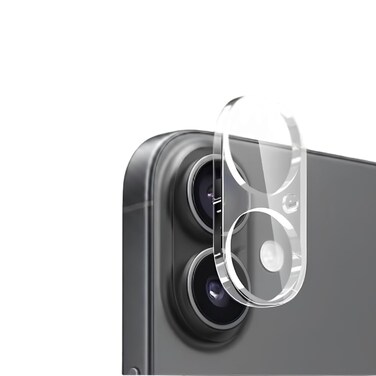 CROWNYX Camera Lens Protector Film for iPhone 17, 9H Tempered Glass Camera Protector, HD Clear Anti-Scratch Lens Guard, Bubble-Free, Case Friendly, Easy Installation Kit (Clear)