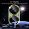 CROWNYX Camera Lens Protector for iPhone 17, Full Coverage 9H Tempered Glass Ring Cover, Matte Metal Plate, Case Friendly, 1-Pack (Green)