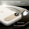 CROWNYX Camera Lens Protector for iPhone 17 Air, Full Coverage 9H Tempered Glass Ring Cover, Matte Metal Plate, Case Friendly, 1-Pack (Gold)