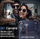 CROWNYX Camera Lens Protector for iPhone 17 Pro, Full Coverage 9H Tempered Glass Ring Cover, Matte Metal Plate, Case Friendly, 1-Pack (Blue)