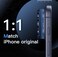 CROWNYX Camera Lens Protector for iPhone 17 Pro, Full Coverage 9H Tempered Glass Ring Cover, Matte Metal Plate, Case Friendly, 1-Pack (Blue)