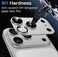 CROWNYX Camera Lens Protector for iPhone 17 Pro Max, Full Coverage 9H Tempered Glass Ring Cover, Matte Metal Plate, Case Friendly, 1-Pack (Silver)