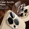 CROWNYX Camera Lens Protector Film for iPhone 14 Pro / 14 Pro Max, 9H Tempered Glass Camera Protector, HD Clear Anti-Scratch Lens Guard, Bubble-Free, Case Friendly, Easy Installation Kit (Clear)