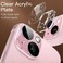 CROWNYX Camera Lens Protector Film for iPhone 15/15 Plus, 9H Tempered Glass Camera Protector, HD Clear Anti-Scratch Lens Guard, Bubble-Free, Case Friendly, Easy Installation Kit (Clear)