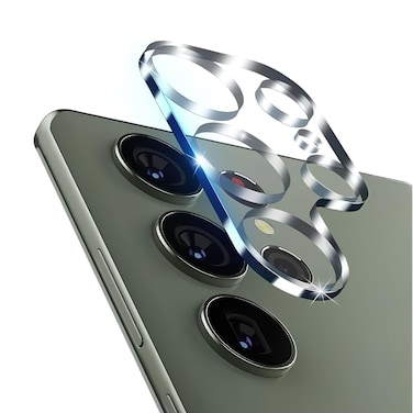 CROWNYX Camera Lens Protector Film for Samsung S24 Ultra, 9H Tempered Glass Camera Protector, HD Clear Anti-Scratch Lens Guard, Bubble-Free, Case Friendly, Easy Installation Kit (Clear)