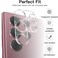 CROWNYX Camera Lens Protector Film for Samsung S25 Ultra, 9H Tempered Glass Camera Protector, HD Clear Anti-Scratch Lens Guard, Bubble-Free, Case Friendly, Easy Installation Kit (Clear)