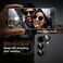 CROWNYX 3D Camera Lens Protector for Samsung S25, Individual 9H Tempered Glass Camera Lens Covers, Case Friendly, HD Clear, Anti-Scratch, Anti-Fingerprint, Bubble-Free, Night Shooting Compatible