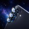 CROWNYX 3D Camera Lens Protector for Samsung S25, Individual 9H Tempered Glass Camera Lens Covers, Case Friendly, HD Clear, Anti-Scratch, Anti-Fingerprint, Bubble-Free, Night Shooting Compatible