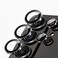 CROWNYX 3D Camera Lens Protector for Samsung S25, Individual 9H Tempered Glass Camera Lens Covers, Case Friendly, HD Clear, Anti-Scratch, Anti-Fingerprint, Bubble-Free, Night Shooting Compatible