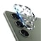 CROWNYX 3D Camera Lens Protector for Samsung S25 Ultra, Individual 9H Tempered Glass Camera Lens Covers, Case Friendly, HD Clear, Anti-Scratch, Anti-Fingerprint, Bubble-Free, Night Shooting Compatible