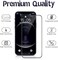 CROWNYX Screen Protector for iPhone 12 Pro Max with Easy Installation Tray, 9H Tempered Glass, Bubble-Free, Dust-Free Alignment, HD Clear, Anti-Fingerprint, Scratch Resistant, Case Friendly