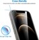 CROWNYX Screen Protector for iPhone 12 Pro Max with Easy Installation Tray, 9H Tempered Glass, Bubble-Free, Dust-Free Alignment, HD Clear, Anti-Fingerprint, Scratch Resistant, Case Friendly