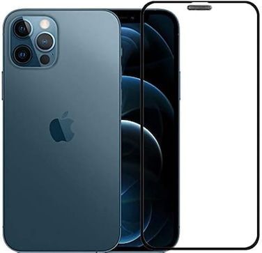 CROWNYX Screen Protector for iPhone 12 Pro Max with Easy Installation Tray, 9H Tempered Glass, Bubble-Free, Dust-Free Alignment, HD Clear, Anti-Fingerprint, Scratch Resistant, Case Friendly