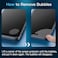 CROWNYX Screen Protector for iPhone 15 with Easy Installation Tray, 9H Tempered Glass, Bubble-Free, Dust-Free Alignment, HD Clear, Anti-Fingerprint, Scratch Resistant, Case Friendly
