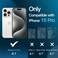 CROWNYX Screen Protector for iPhone 15 Pro with Easy Installation Tray, 9H Tempered Glass, Bubble-Free, Dust-Free Alignment, HD Clear, Anti-Fingerprint, Scratch Resistant, Case Friendly