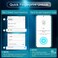 CROWNYX Screen Protector for Samsung S24 Plus with Easy Installation Tray, 9H Tempered Glass, Bubble-Free, Dust-Free Alignment, HD Clear, Anti-Fingerprint, Scratch Resistant, Case Friendly