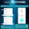 CROWNYX Screen Protector for Samsung S24 Ultra with Easy Installation Tray, 9H Tempered Glass, Bubble-Free, Dust-Free Alignment, HD Clear, Anti-Fingerprint, Scratch Resistant, Case Friendly