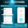CROWNYX Screen Protector for Samsung S25 with Easy Installation Tray, 9H Tempered Glass, Bubble-Free, Dust-Free Alignment, HD Clear, Anti-Fingerprint, Scratch Resistant, Case Friendly