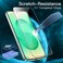 CROWNYX Screen Protector for Samsung S25 Plus with Easy Installation Tray, 9H Tempered Glass, Bubble-Free, Dust-Free Alignment, HD Clear, Anti-Fingerprint, Scratch Resistant, Case Friendly