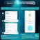 CROWNYX Screen Protector for Samsung S25 Ultra with Easy Installation Tray, 9H Tempered Glass, Bubble-Free, Dust-Free Alignment, HD Clear, Anti-Fingerprint, Scratch Resistant, Case Friendly