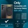CROWNYX Screen Protector for Samsung S25 Ultra with Easy Installation Tray, 9H Tempered Glass, Bubble-Free, Dust-Free Alignment, HD Clear, Anti-Fingerprint, Scratch Resistant, Case Friendly