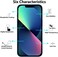 CROWNYX Mobile Phone Clear Screen Protector for iPhone 13/13Pro/14Pro Hardness, Millitary Grade Shatterproof Black Edge Tempered Glass with Easy Installation tool case friendly Hd Clear