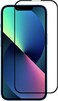 CROWNYX Mobile Phone Clear Screen Protector for iPhone 13/13Pro/14Pro Hardness, Millitary Grade Shatterproof Black Edge Tempered Glass with Easy Installation tool case friendly Hd Clear