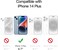 CROWNYX Screen Protector for iPhone 13 Pro Max / 14 Plus with Easy Installation Tray, 9H Tempered Glass, Bubble-Free, Dust-Free Alignment, HD Clear, Anti-Fingerprint, Scratch Resistant, Case Friendly