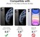 CROWNYX Privacy Screen Protector for iPhone XS Max/11 Pro Max with Easy Installation Kit, 9HTempered Glass, Anti-Spy, Dust-Free Installation,Anti-Fingerprint,Shatterproof,Scratch Resistant,Bubble-Free
