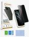 CROWNYX Privacy Screen Protector for iPhone XS Max/11 Pro Max with Easy Installation Kit, 9HTempered Glass, Anti-Spy, Dust-Free Installation,Anti-Fingerprint,Shatterproof,Scratch Resistant,Bubble-Free