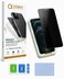 CROWNYX Privacy Screen Protector for iPhone 12 Pro Max with Easy Installation Kit, 9H Tempered Glass, Anti-Spy, Dust-Free Installation, Anti-Fingerprint, Shatterproof, Scratch Resistant, Bubble-Free