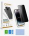 CROWNYX Privacy Screen Protector for iPhone 14 Pro with Easy Installation Kit, 9H Tempered Glass, Anti-Spy, Dust-Free Installation, Anti-Fingerprint, Shatterproof, Scratch Resistant, Bubble-Free