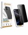 CROWNYX Privacy Screen Protector for iPhone 16 with Easy Installation Kit, 9H Tempered Glass, Anti-Spy, Dust-Free Installation, Anti-Fingerprint, Shatterproof, Scratch Resistant, Bubble-Free