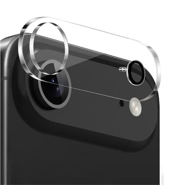 CROWNYX Camera Lens Protector Film for iPhone 17 Air, 9H Tempered Glass Camera Protector, HD Clear Anti-Scratch Lens Guard, Bubble-Free, Case Friendly, Easy Installation Kit (Clear)