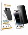 CROWNYX Privacy Screen Protector for iPhone 16 Plus/15 Plus with Easy Installation Kit, 9H Tempered Glass, Anti-Spy,Dust-Free Installation, Anti-Fingerprint, Shatterproof,Scratch Resistant,Bubble-Free