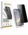 CROWNYX Privacy Screen Protector for Samsung S24 with Easy Installation Kit, 9HTempered Glass, Anti-Spy, Dust-Free Installation,Anti-Fingerprint,Shatterproof,Scratch Resistant,Bubble-Free