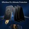 CROWNYX Privacy Screen Protector for Samsung S24 Plus with Easy Installation Kit, 9HTempered Glass, Anti-Spy, Dust-Free Installation,Anti-Fingerprint,Shatterproof,Scratch Resistant,Bubble-Free